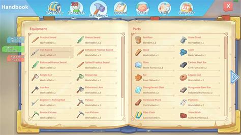 my time in portia recipes.